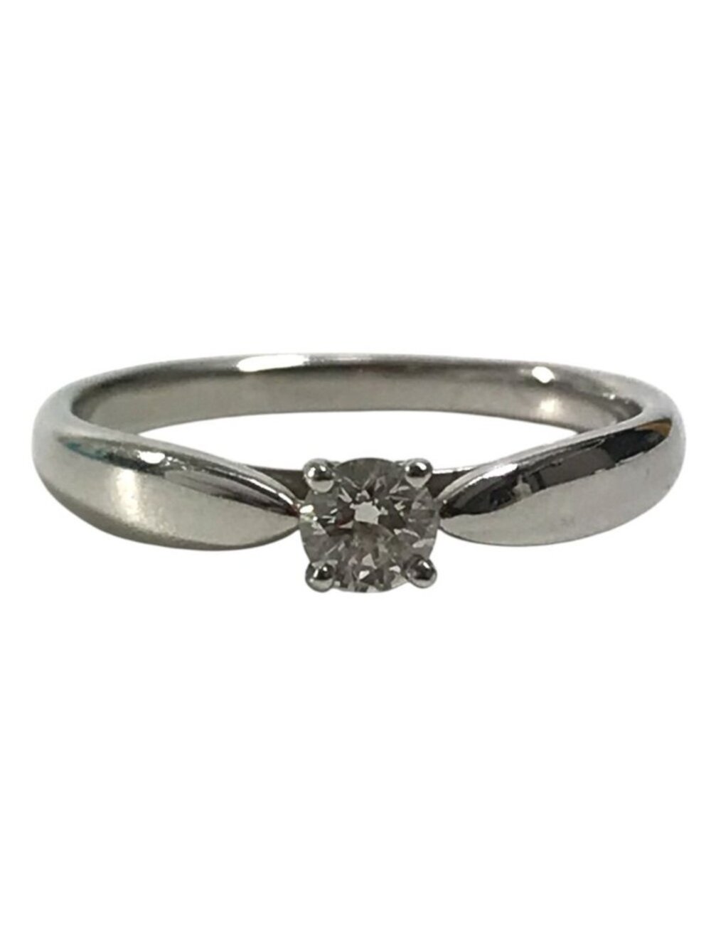 Tiffany & Co Ring D Diamond Silver
